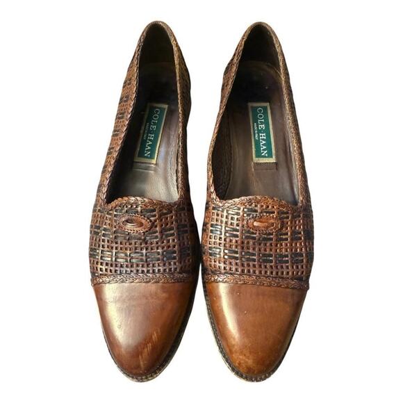 Vintage Cole Haan Leather Flat Women size 8.5 AA narrow - Picture 4 of 6